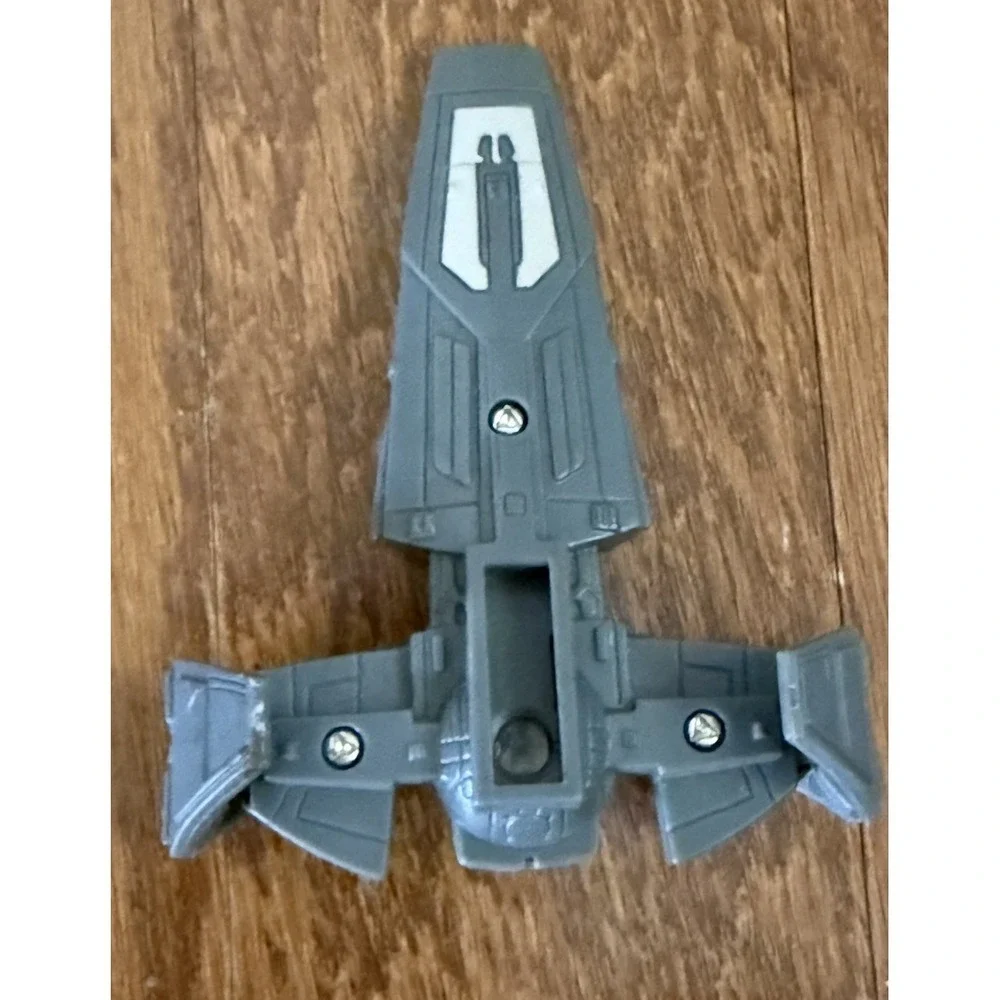 Star‎ Wars Sith Infiltrator Toy Figure Ship Darth Maul 4 Inches Long Plastic Vtg
